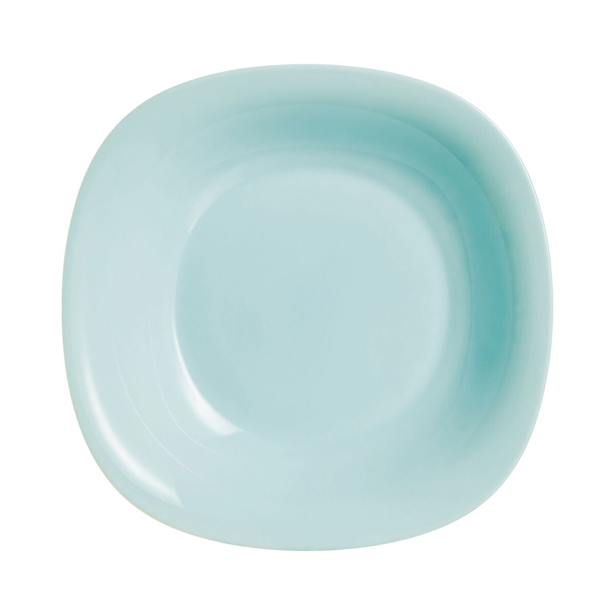 Piatto Fondo Luminarc Carine Turchese Vetro (Ø 21 cm) (24 Unità)