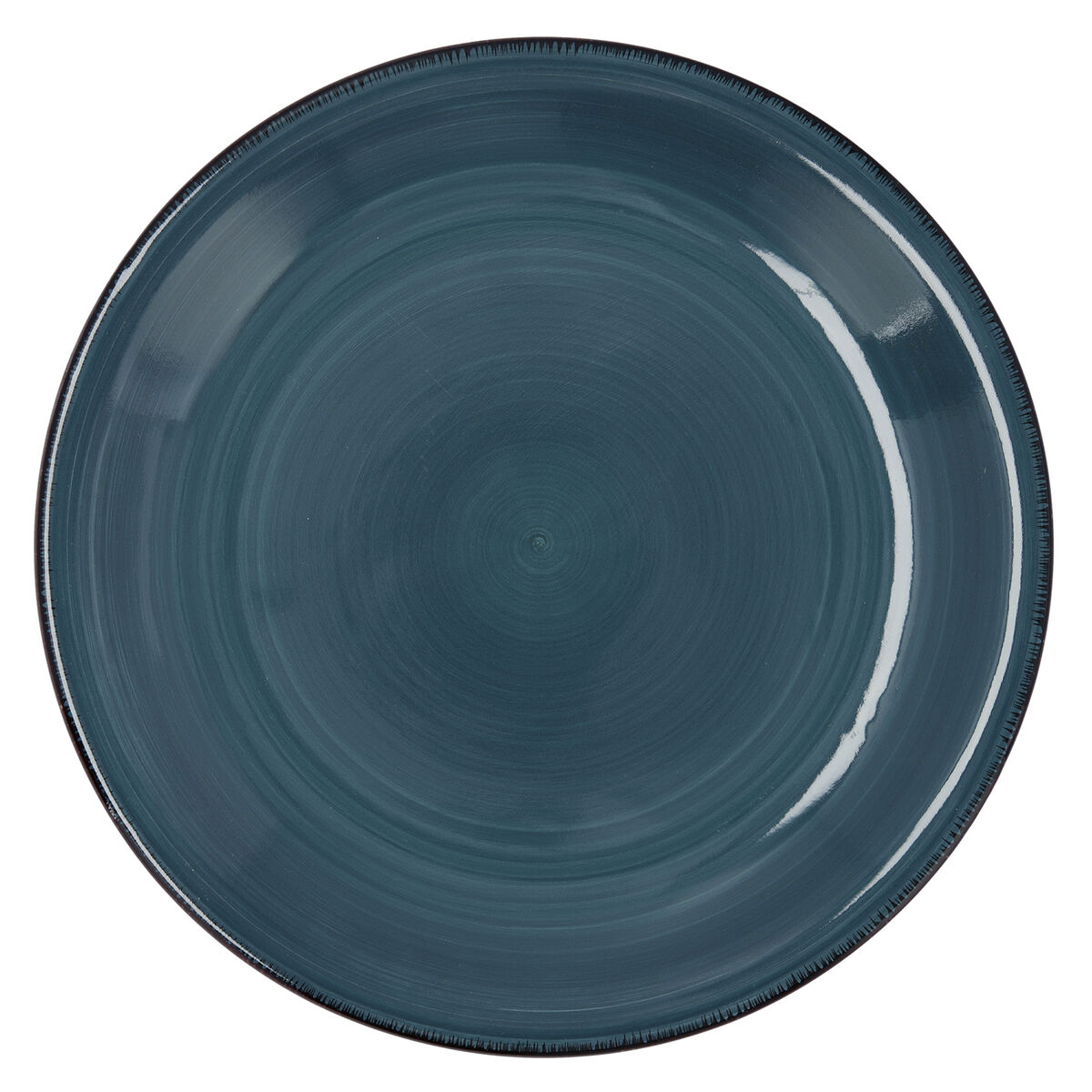 Piatto Piano Quid Vita Ceramica Azzurro (Ø 27 cm) (12 Unità)