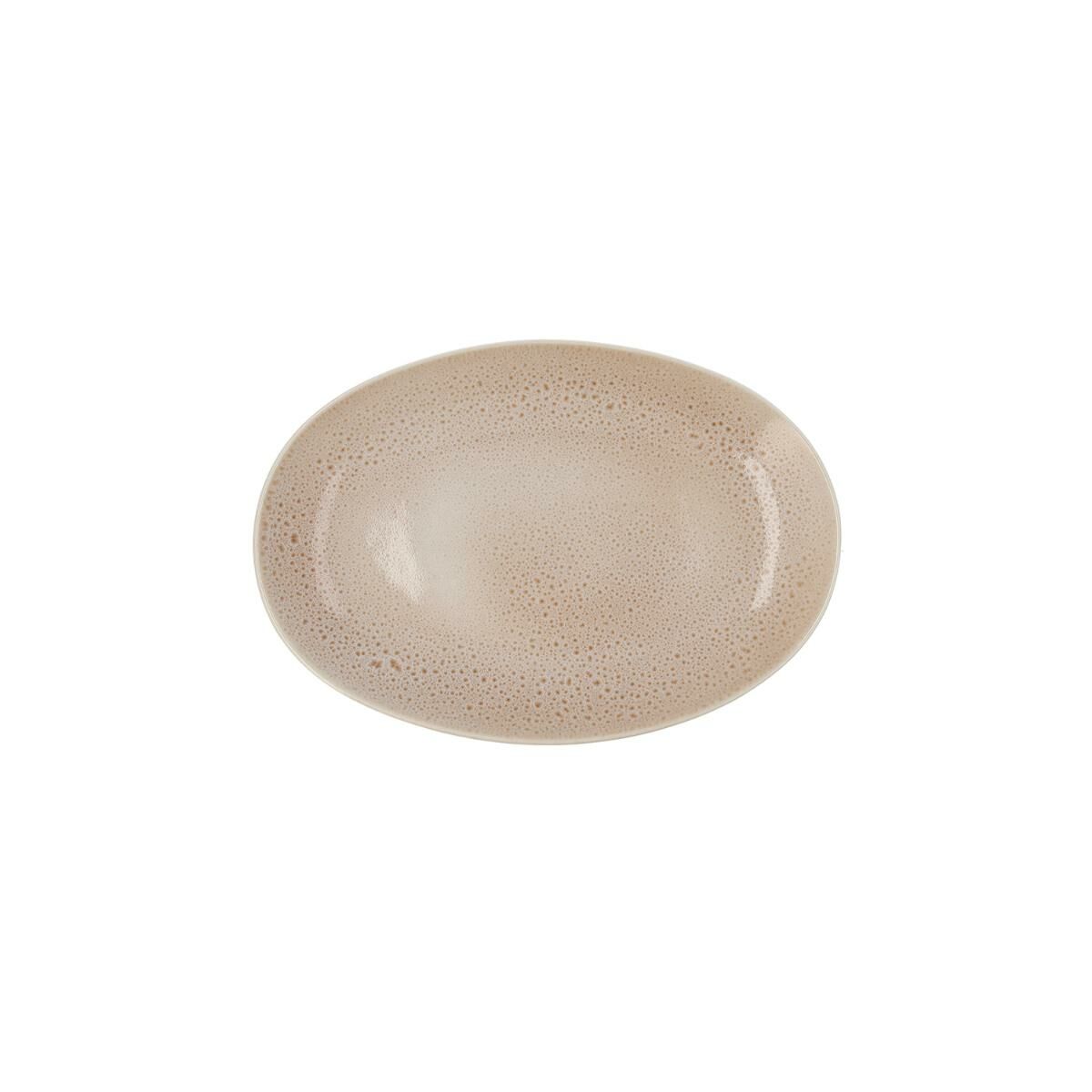 Vassoio per aperitivi Ariane Porous Ceramica Beige Ø 26 cm (12 Unità)