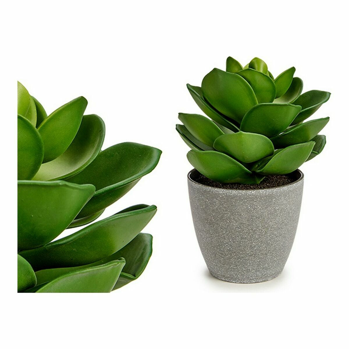 Pianta finta Grigio Verde (16 x 21 x 16 cm) (6 Unità)