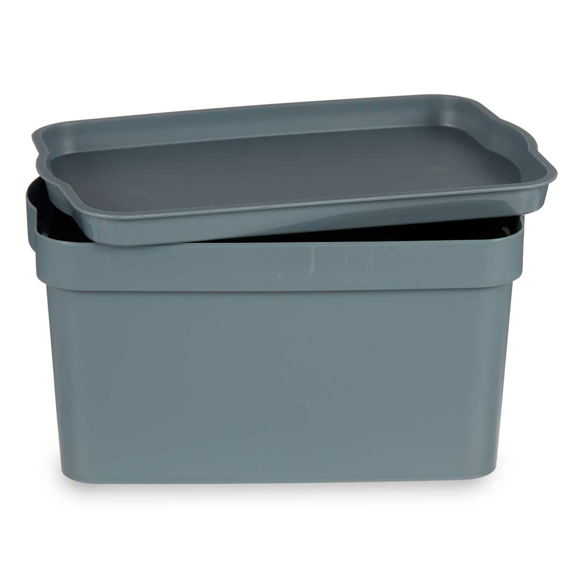 Scatola Multiuso Grigio Plastica 2,3 L (13,5 x 11 x 20 cm) (24 Unità)