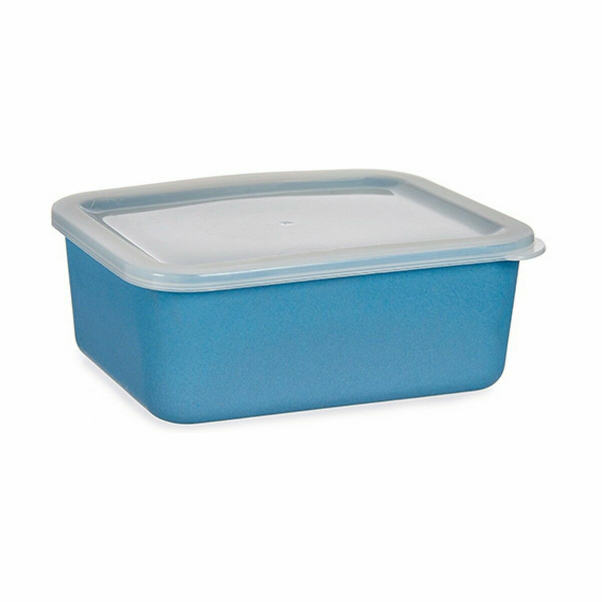 Vassoio con coperchio Bambù Melammina Blu scuro 14,5 x 7 x 19,5 cm (6 Unità)