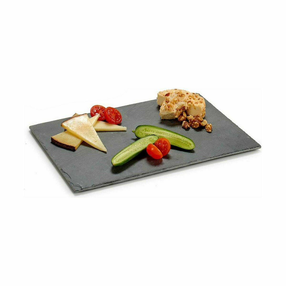 Vassoio per aperitivi Nero Lavagna 30 x 0,5 x 20 cm (24 Unità)