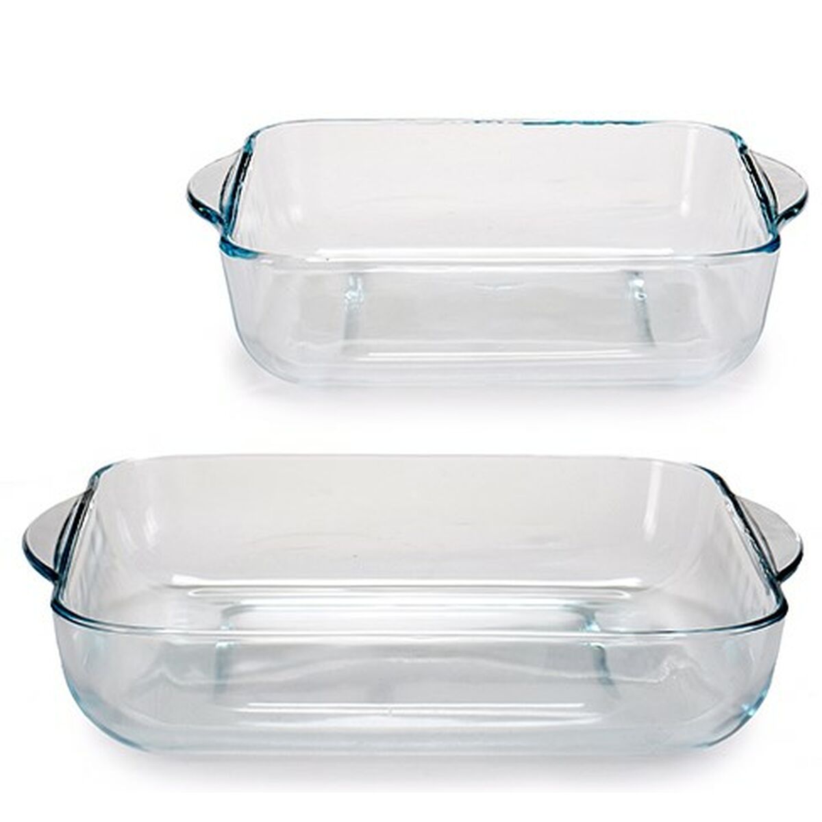 Set di Teglie da Cucina Borcam Quadrato (4 Unità)