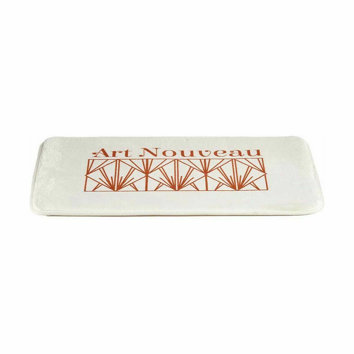 Tappeto da bagno Art Nouveau Bianco Bronce 40 x 1,5 x 60 cm (12 Unità)