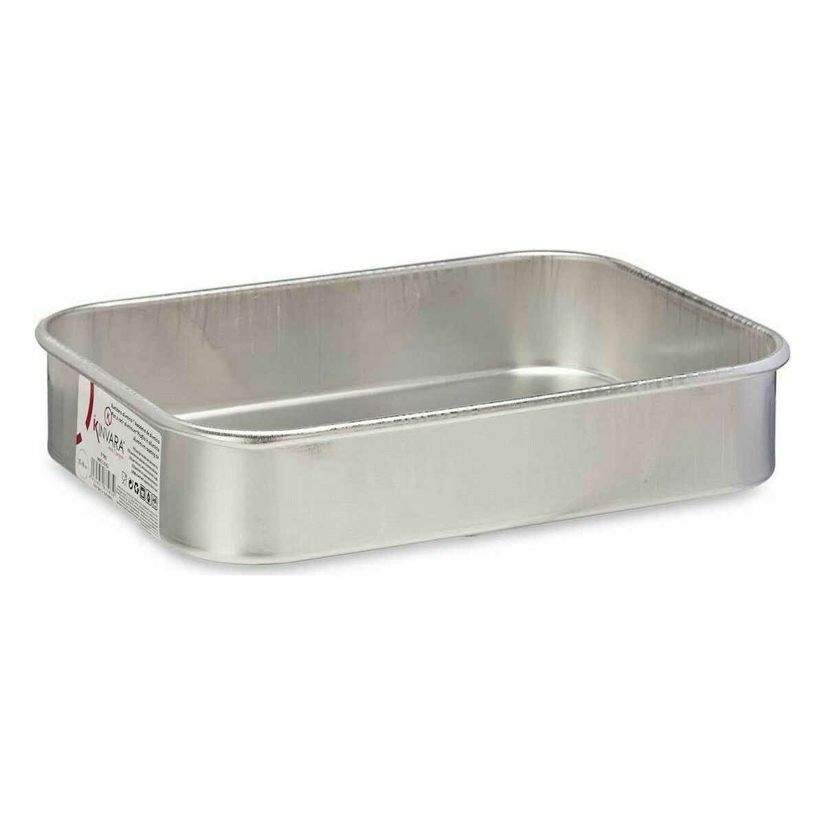 Pentola per arrosto Ø 18 cm Argentato Alluminio (12 Unità)