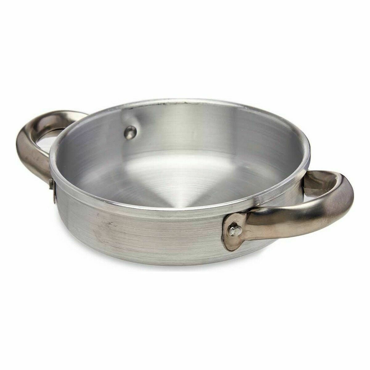 Padella Argentato Alluminio 15 x 4 x 20 cm (12 Unità)