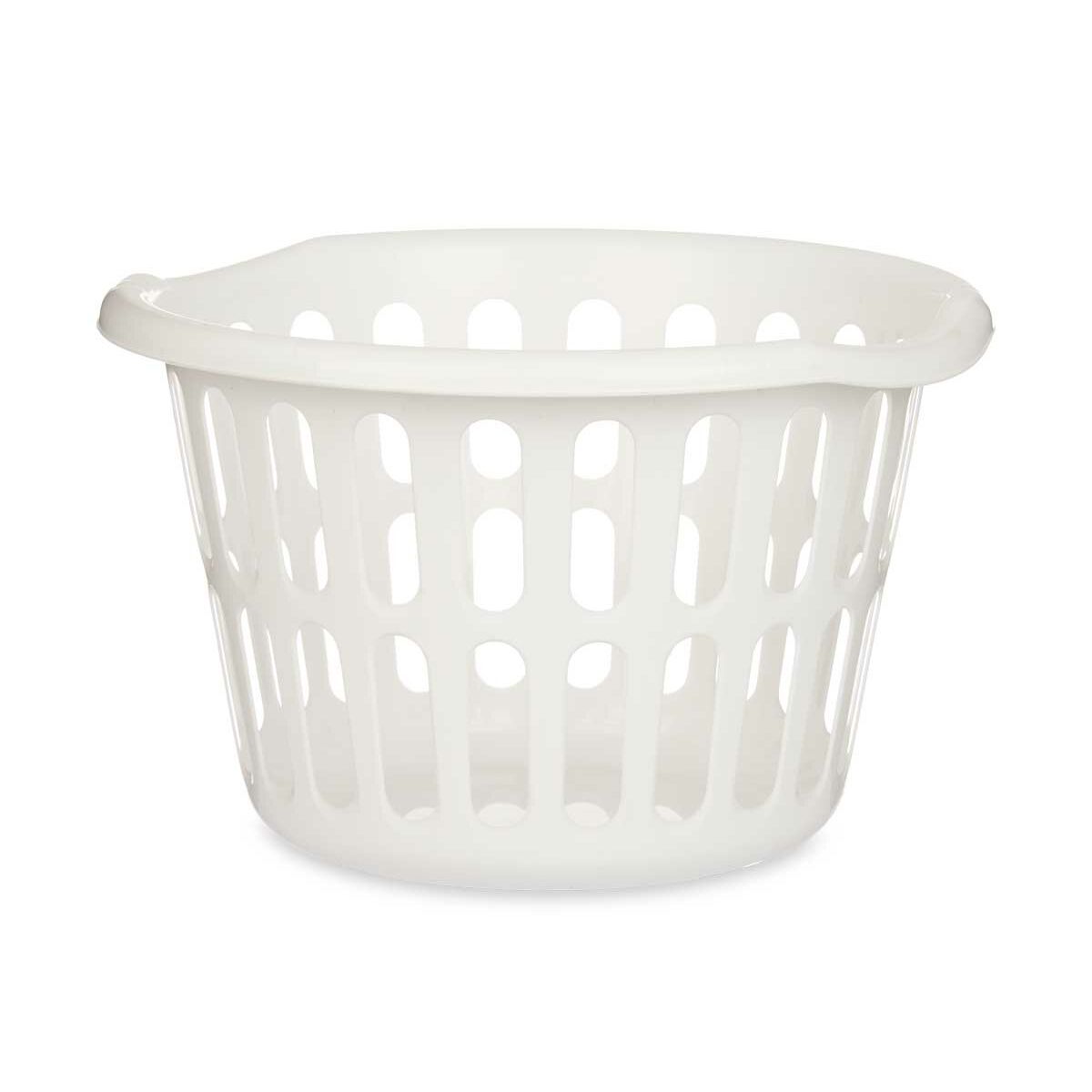 Cesto Bianco polipropilene 27 L 40 x 25 x 40 cm (18 Unità)