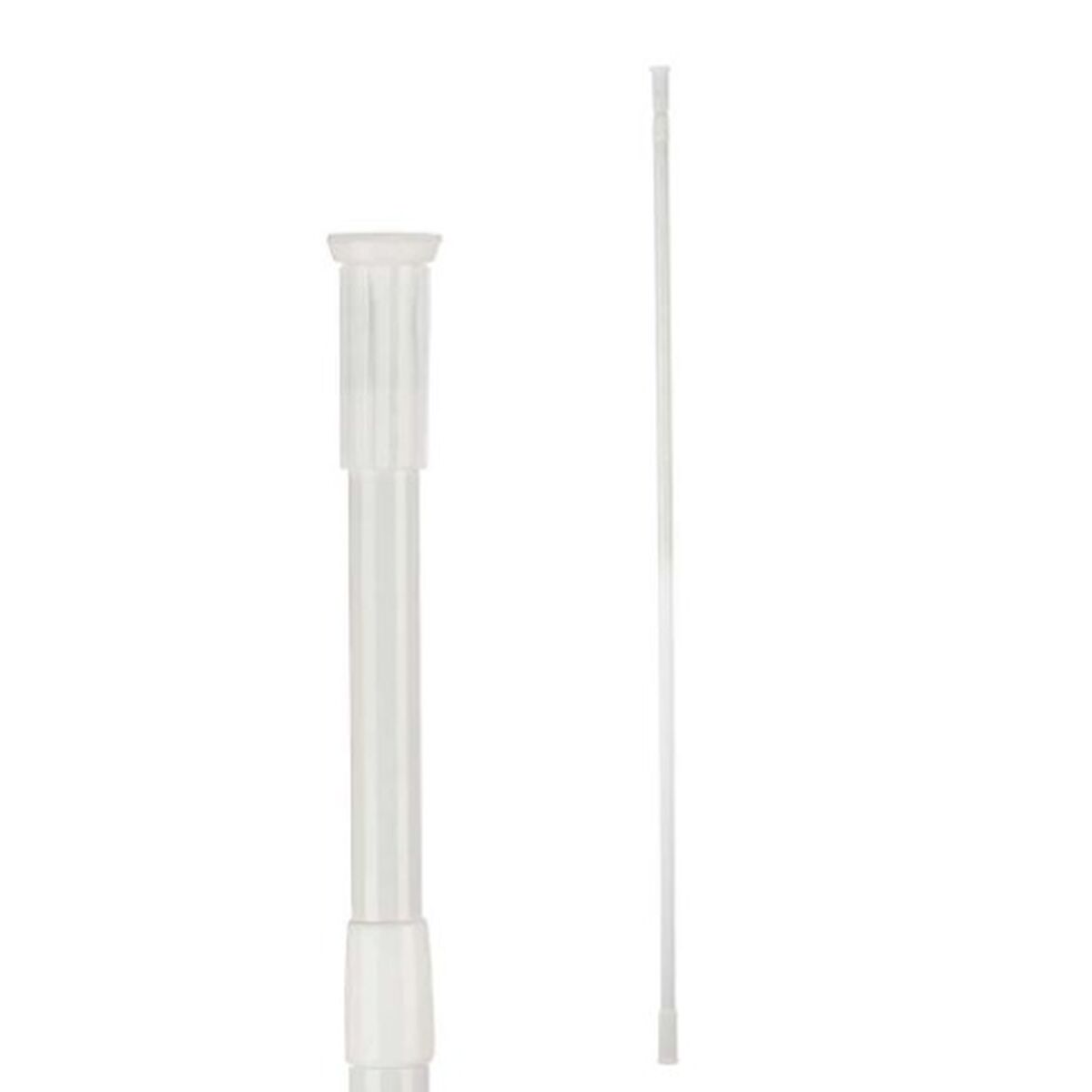 Barra allungabile Di Doccia Bianco Alluminio 260 x 2,2 x 2,2 cm (18 Unità)