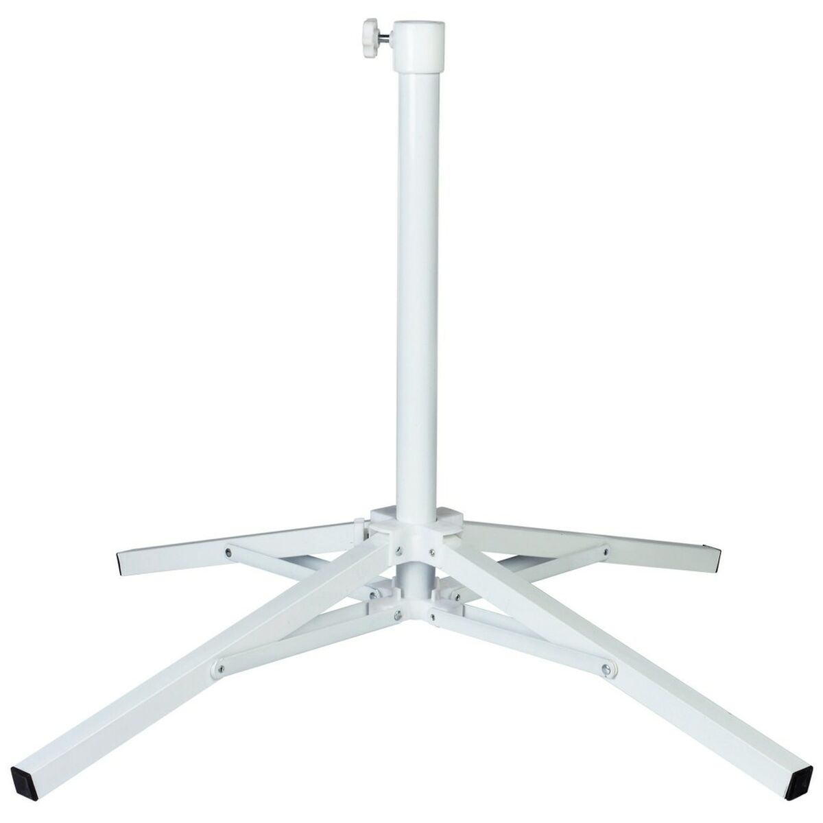 Base per Ombrellone Aktive 65 x 60,5 x 65 cm Metallo Bianco (6 Unità)