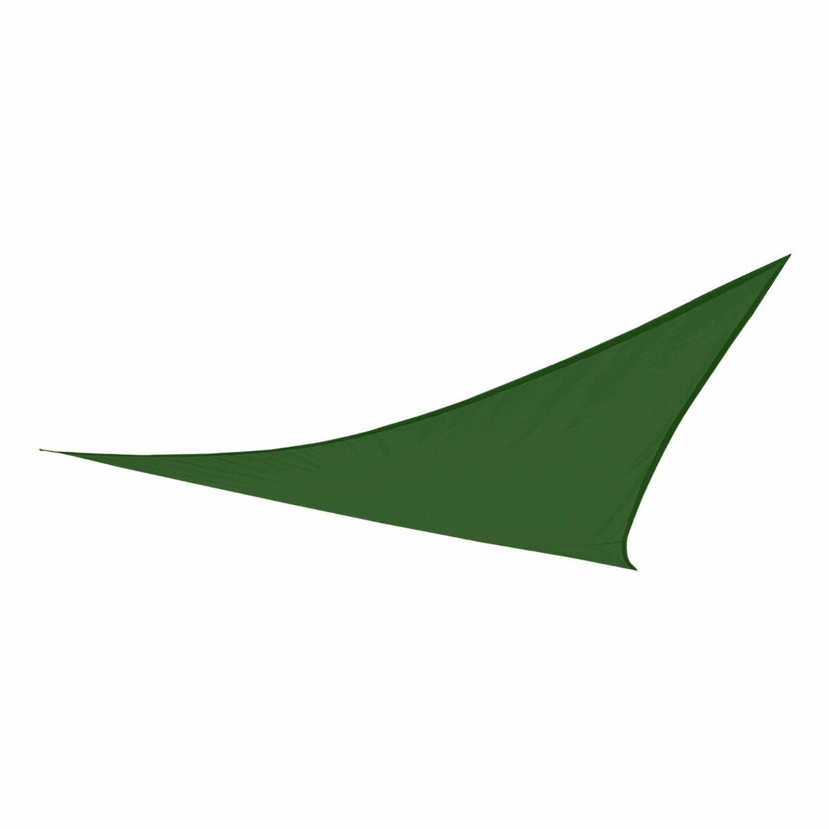 Tenda Aktive Triangolare 500 x 0,5 x 500 cm Poliestere Verde (4 Unità)