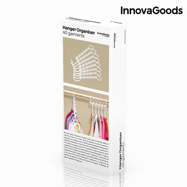Organizzatore di Grucce per 40 Capi InnovaGoods (24 pezzi)
