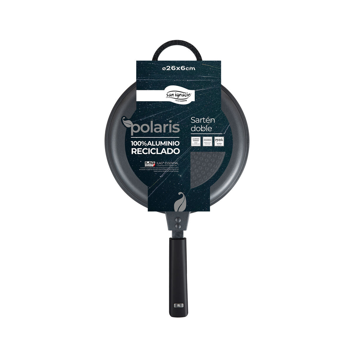 Padella per Frittata San Ignacio Polaris SG-6484 Ø 26 x 6 cm