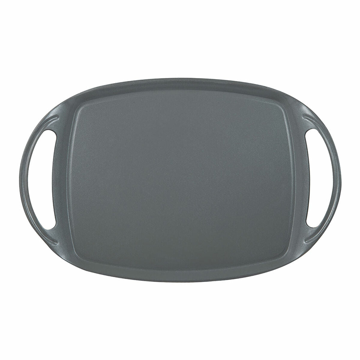 Griglia San Ignacio Earth Grey SG-6755 Grigio Alluminio Forgiato 36,9 x 24,6 cm Con manici