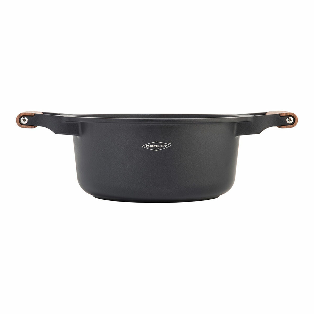 Casseruola con coperchio Oroley Nature Legno 24 cm Alluminio fuso