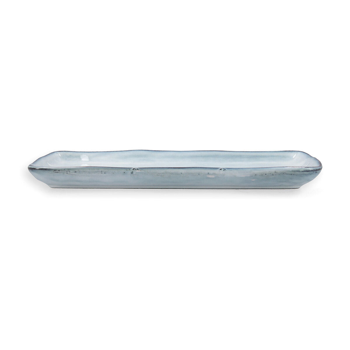 Teglia da Cucina Quid Boreal Ceramica Azzurro (28 x 14 cm) (Pack 4x)