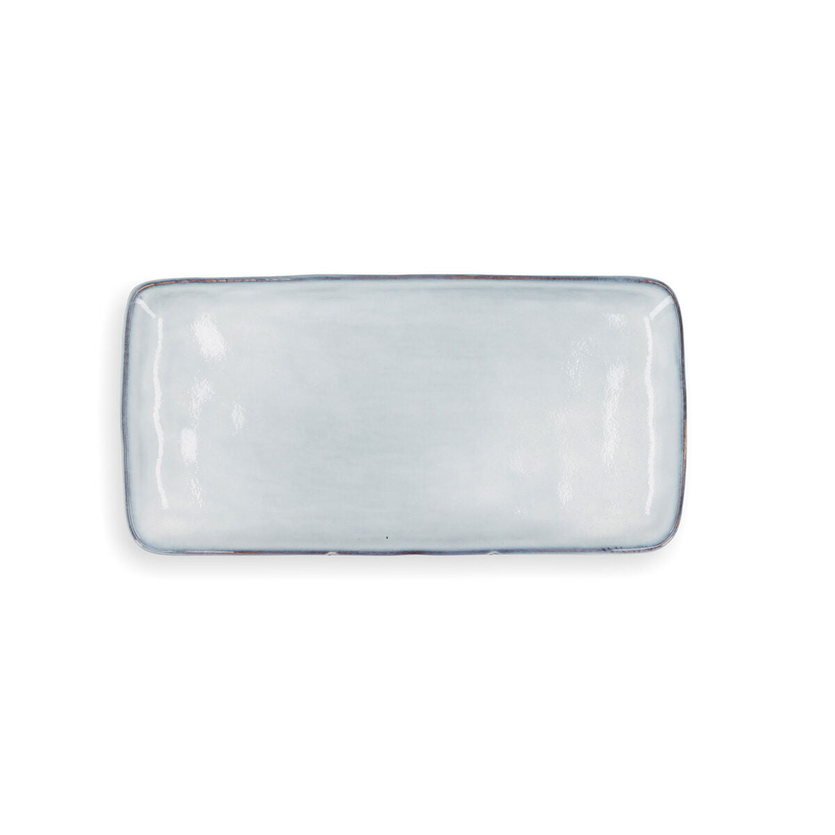 Teglia da Cucina Quid Boreal Ceramica Azzurro (28 x 14 cm) (Pack 4x)