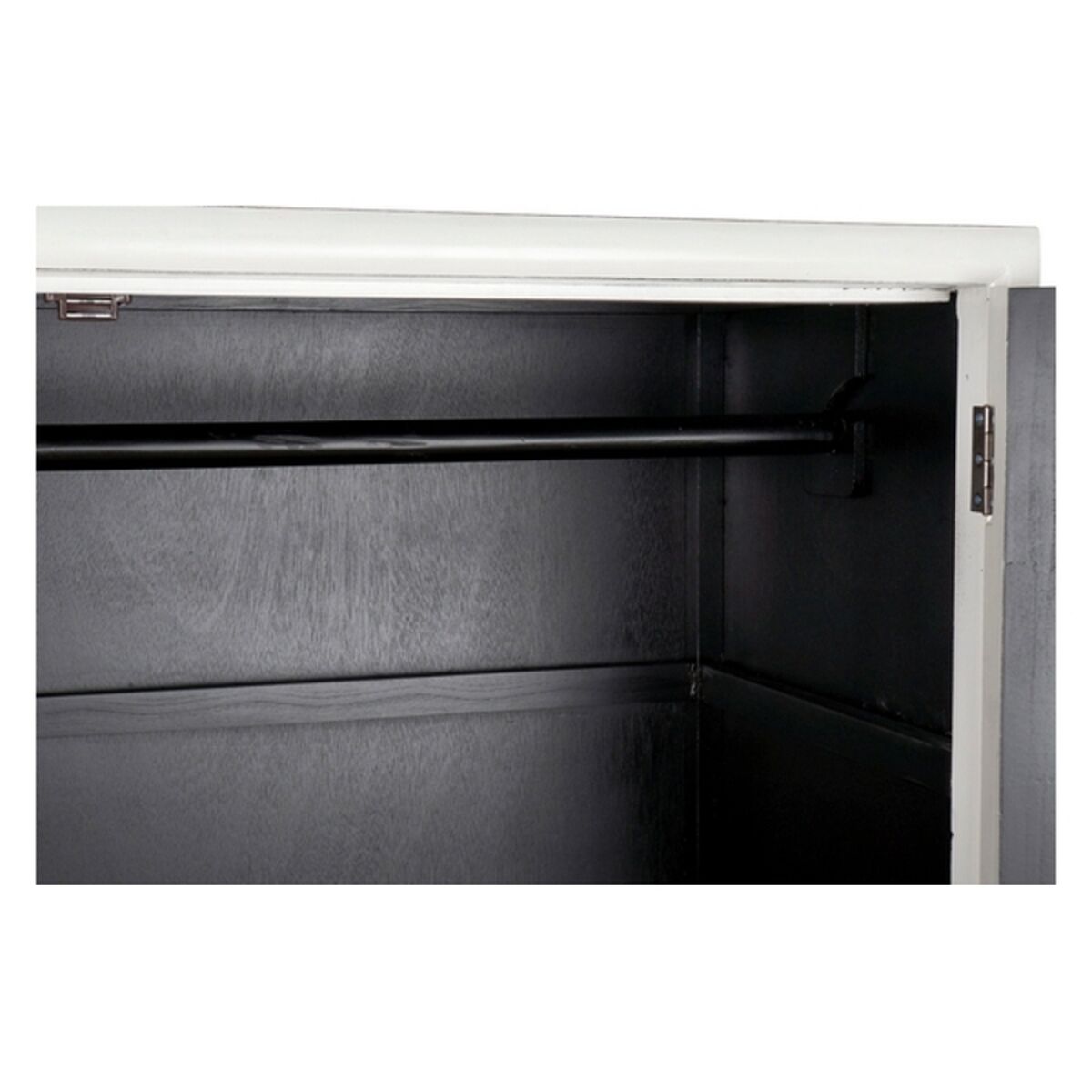 Armadio DKD Home Decor Bianco Dorato Metallo Pioppo 120 x 50 x 175 cm