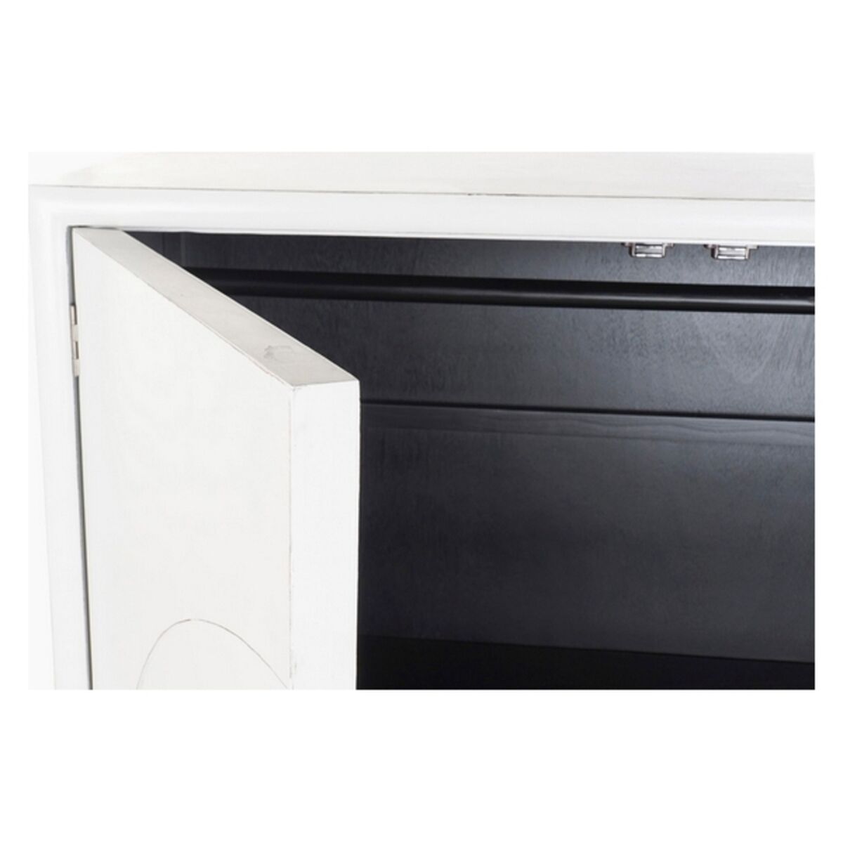 Armadio DKD Home Decor Bianco Dorato Metallo Pioppo 120 x 50 x 175 cm