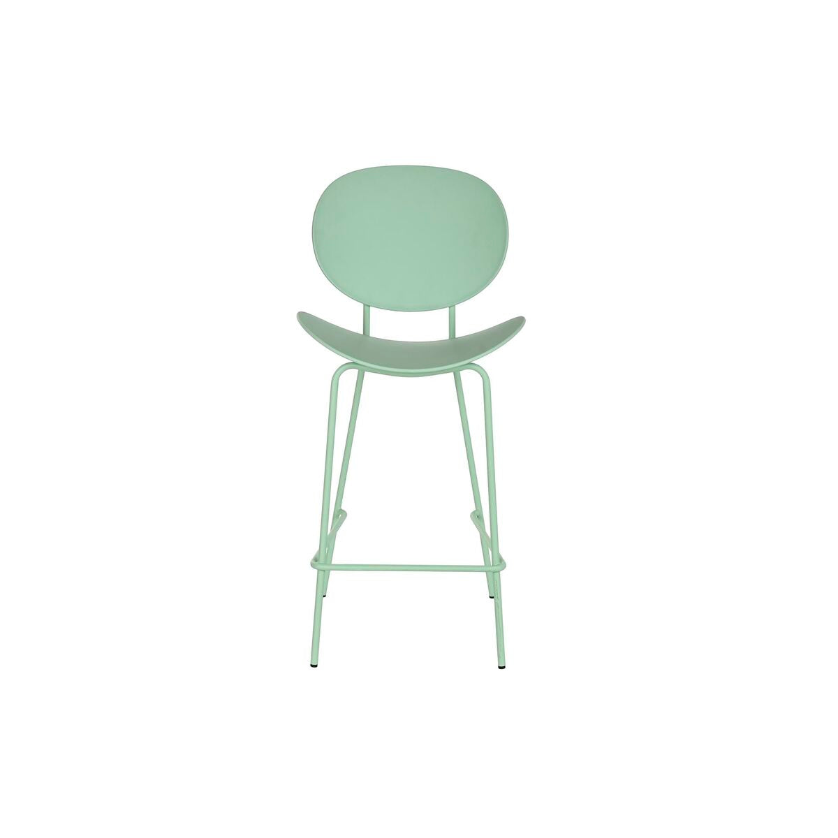 Sgabello DKD Home Decor 52,5 x 49 x 104 cm Metallo Verde polipropilene