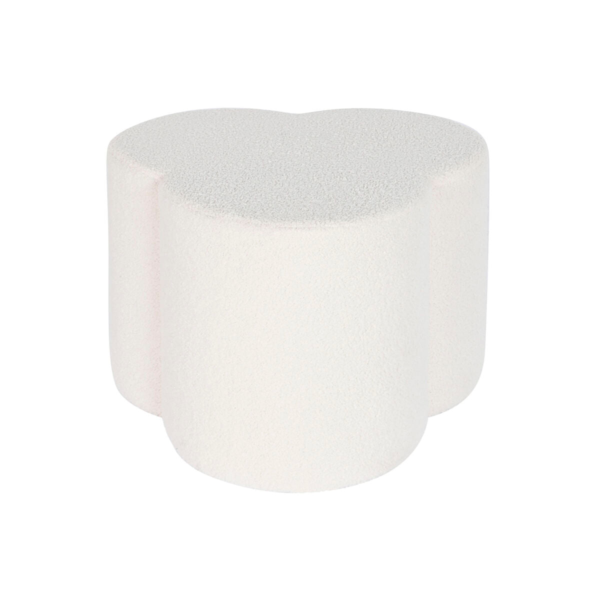 Poggiapiedi DKD Home Decor Bianco 53 x 53 x 40 cm