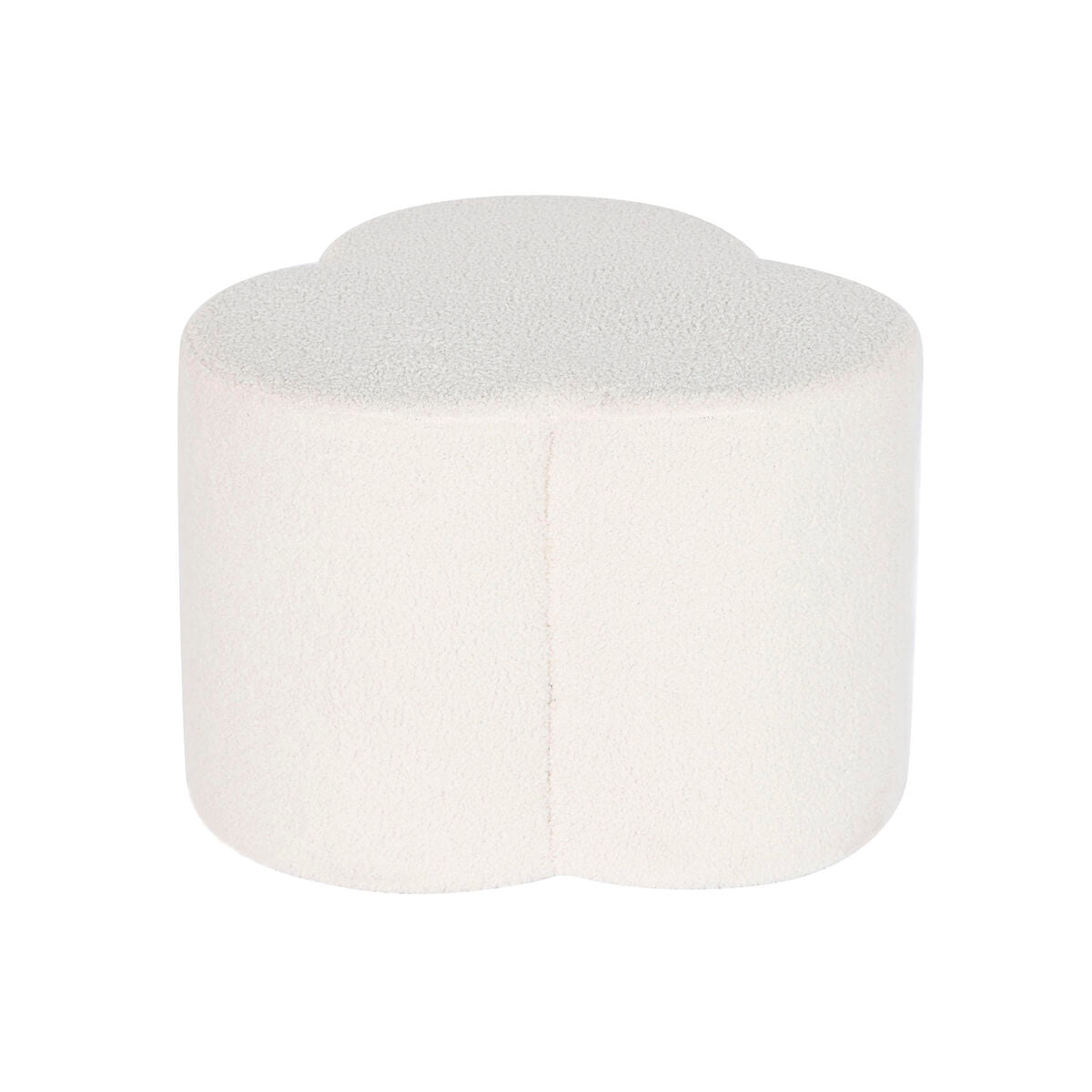 Poggiapiedi DKD Home Decor Bianco 53 x 53 x 40 cm