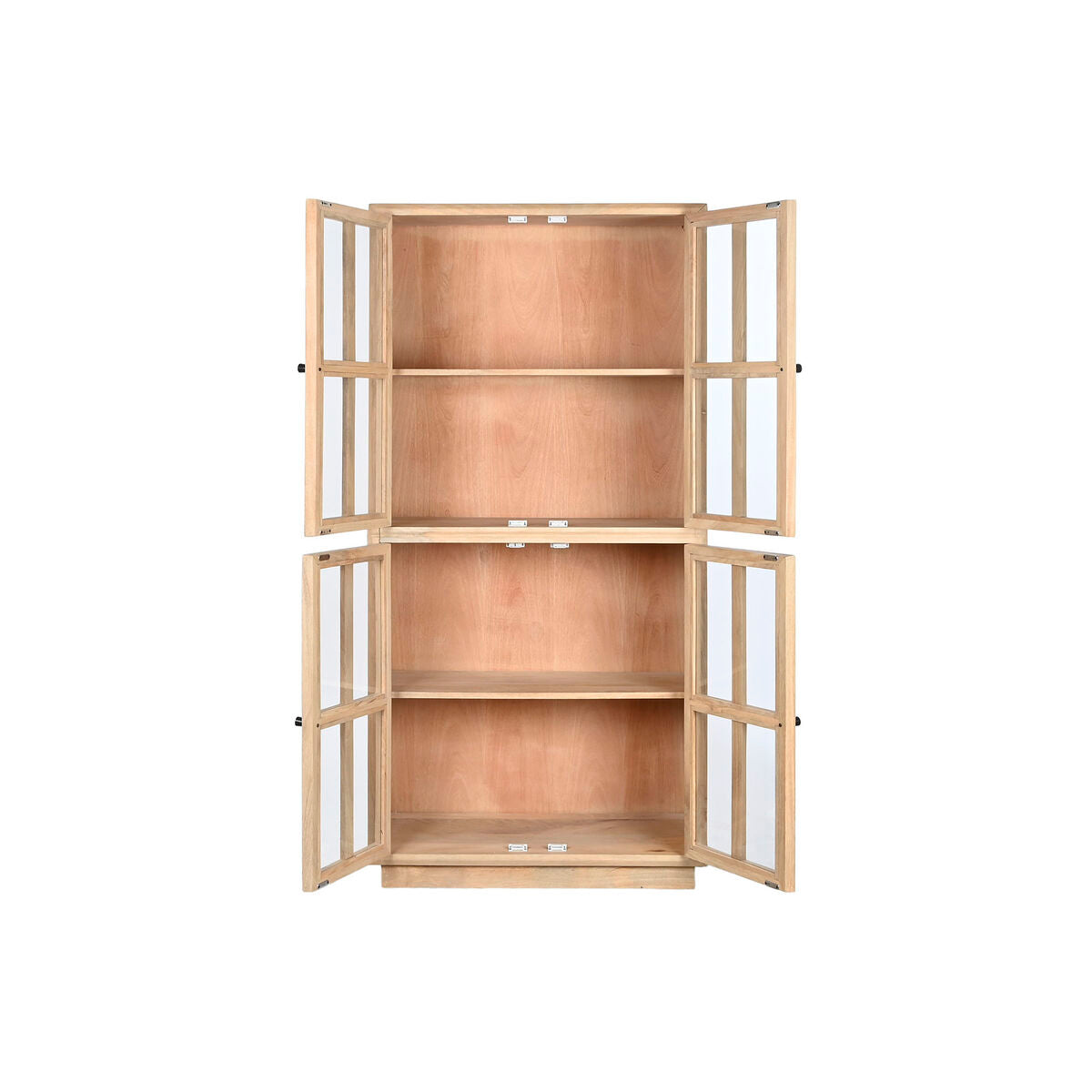 Stand Espositore Home ESPRIT Cristallo Legno di mango 80 x 40 x 177 cm