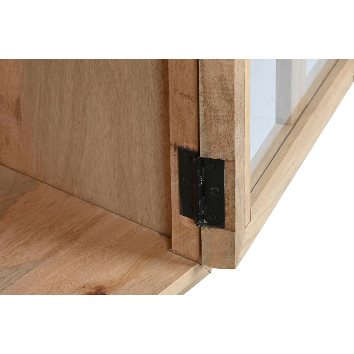 Stand Espositore Home ESPRIT Cristallo Legno di mango 80 x 40 x 177 cm