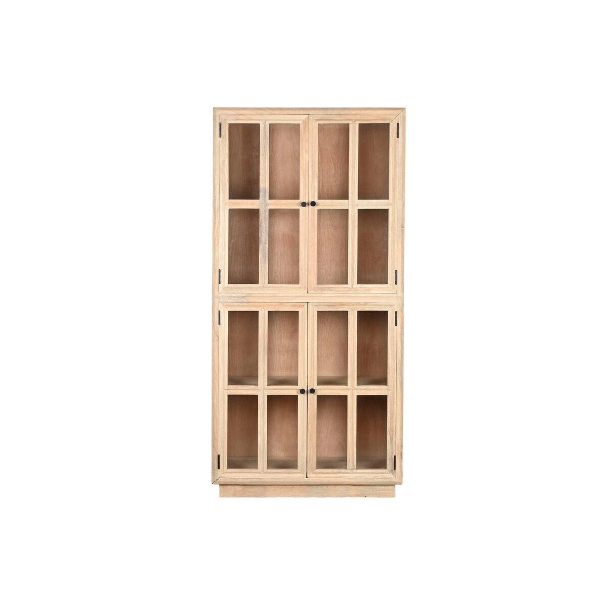 Stand Espositore Home ESPRIT Cristallo Legno di mango 80 x 40 x 177 cm
