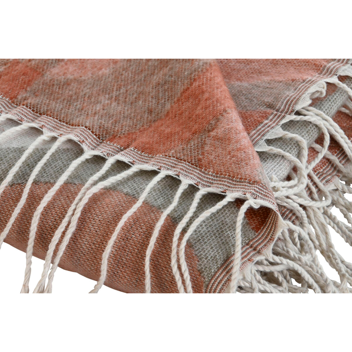 Coperta Home ESPRIT Rosa Acrilico 130 x 170 cm