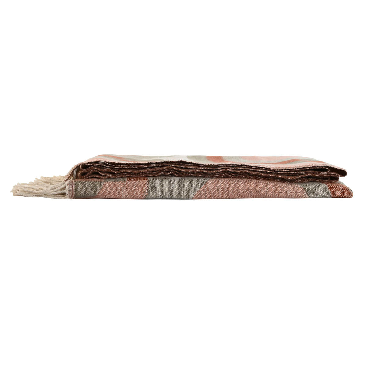 Coperta Home ESPRIT Rosa Acrilico 130 x 170 cm