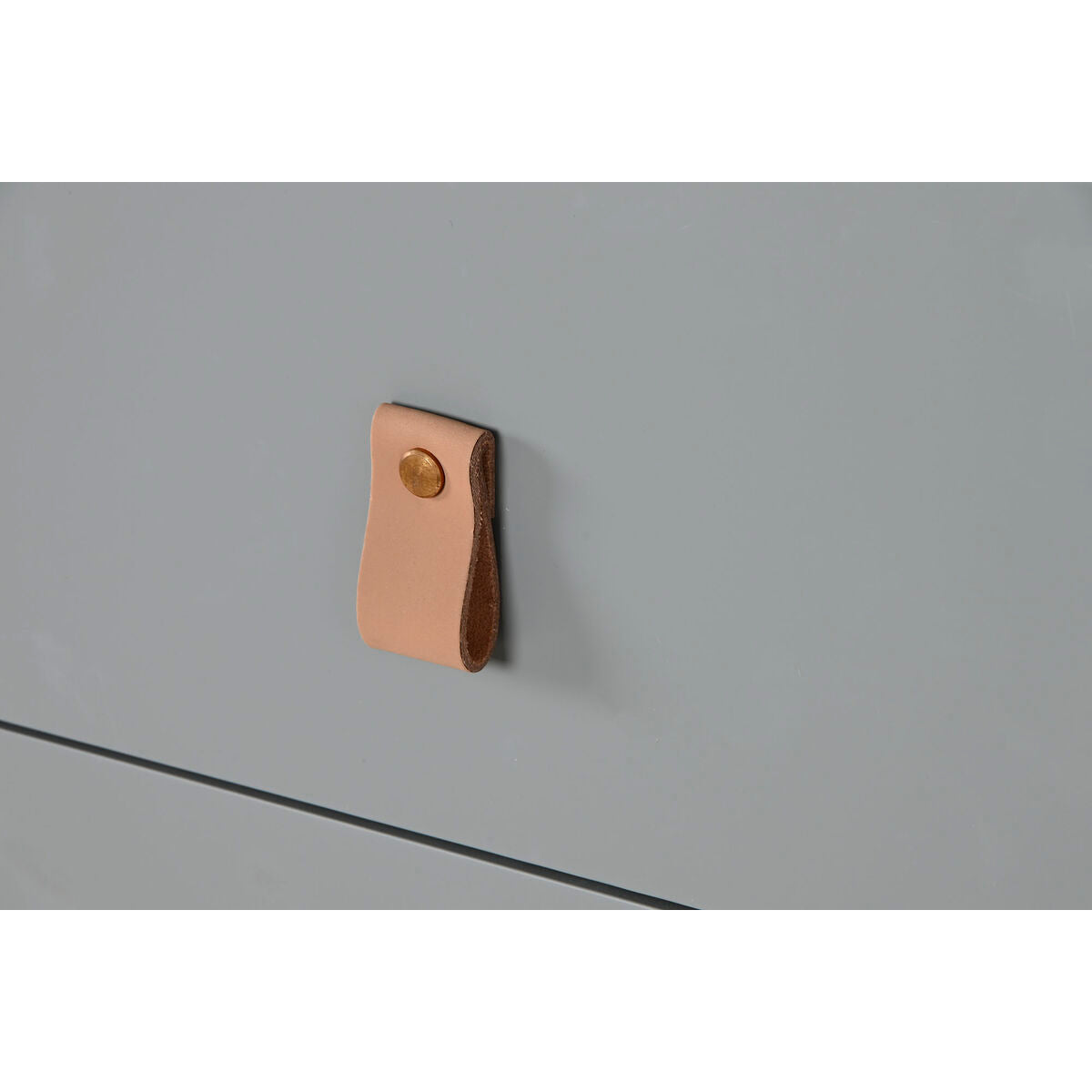Cassettiera Home ESPRIT Azzurro Grigio Naturale polipropilene Legno MDF 120 x 40 x 75 cm