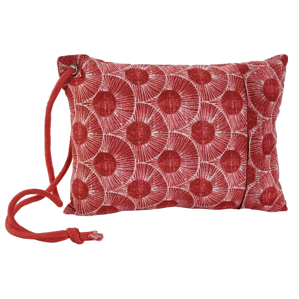 Cuscino Home ESPRIT Rosso Verde Corallo 30 x 10 x 20 cm (3 Unità)