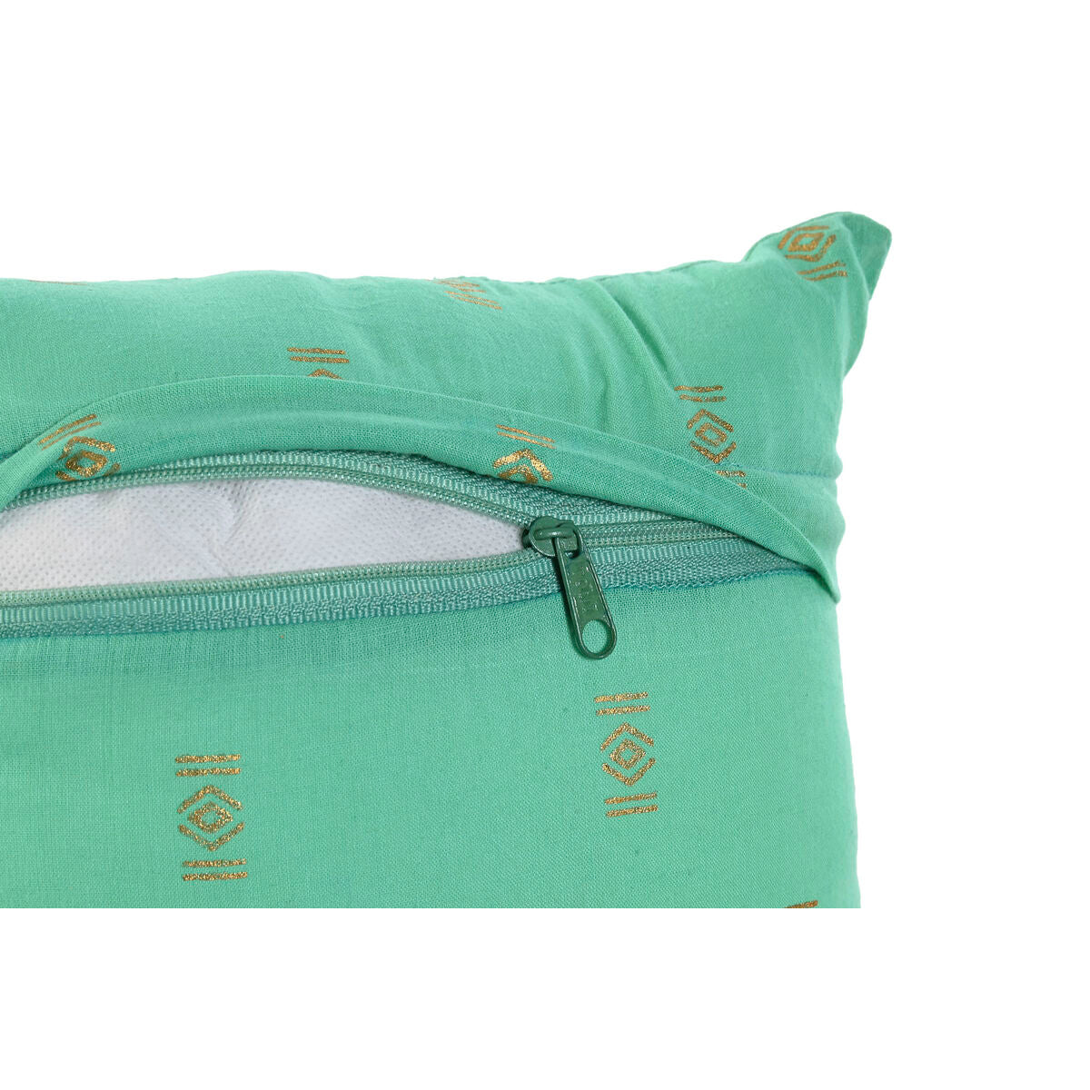 Cuscino Home ESPRIT Verde Beige Corallo 30 x 10 x 20 cm (3 Unità)