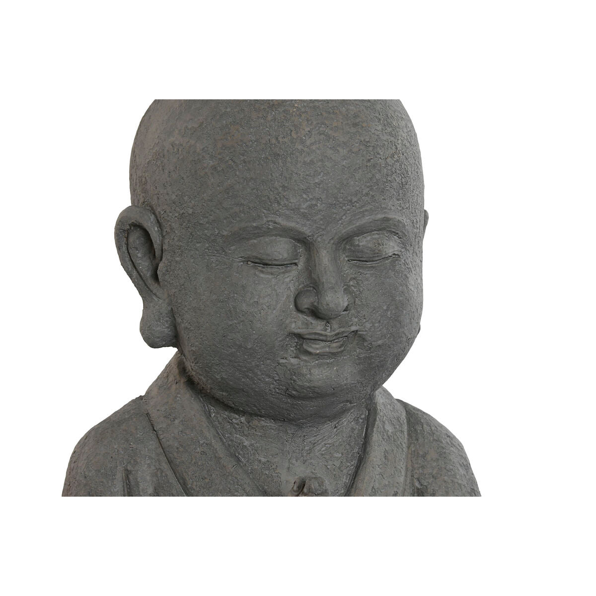 Statua Decorativa Home ESPRIT Grigio Frate Orientale 30 x 30 x 51 cm
