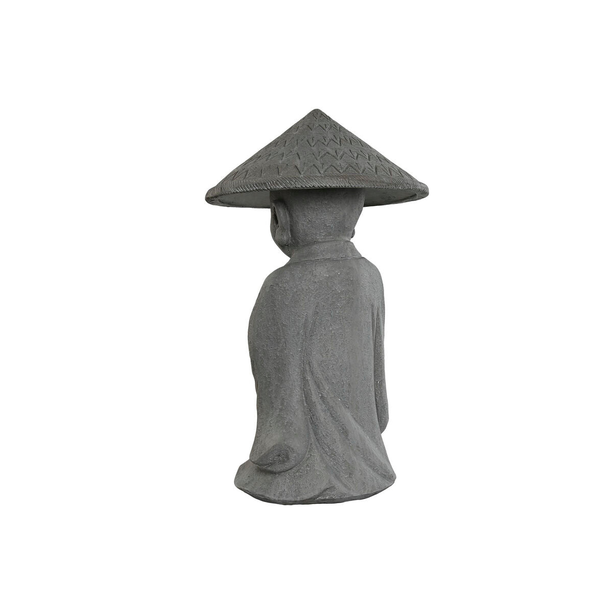 Statua Decorativa Home ESPRIT Grigio Frate Orientale 30 x 30 x 51 cm