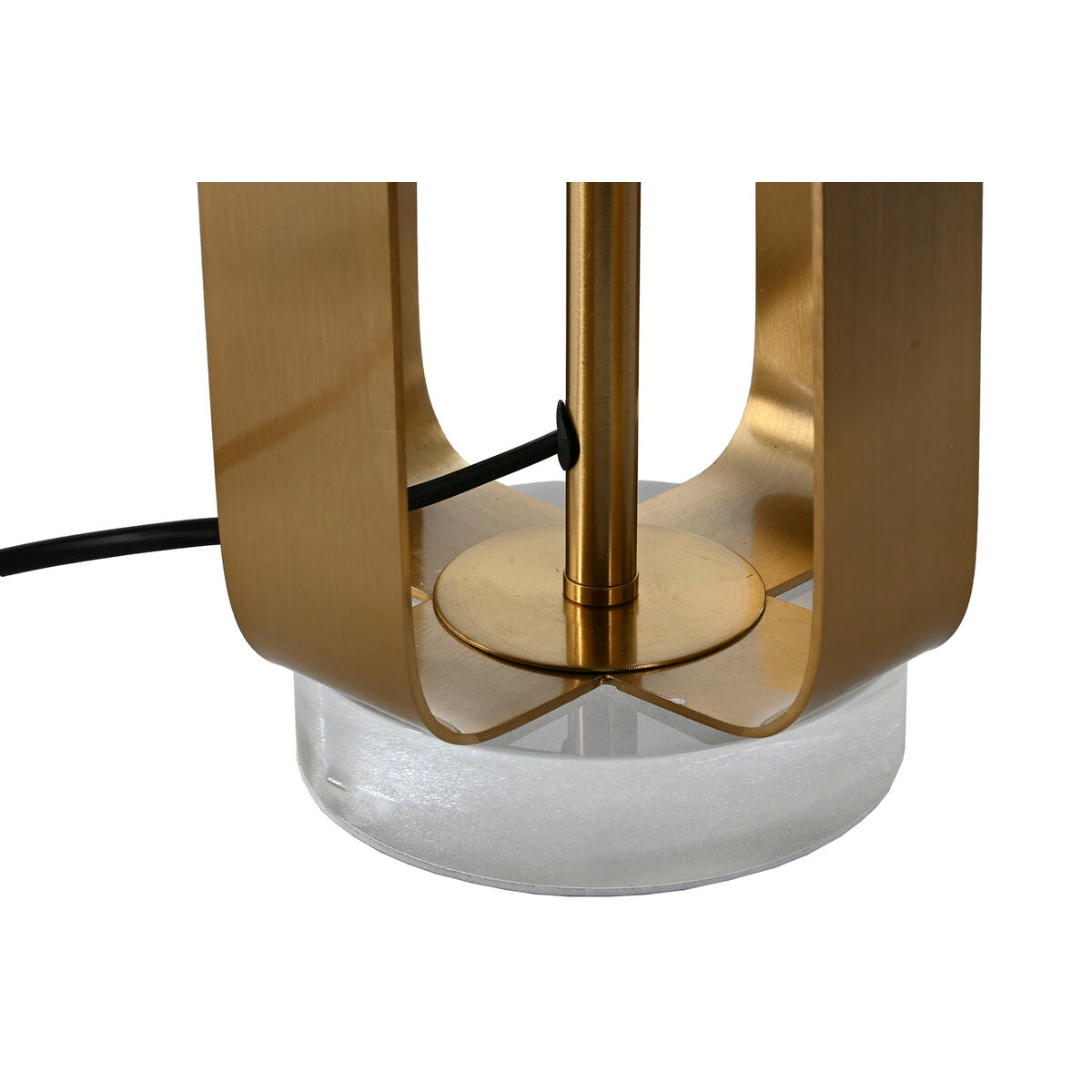 Lampada da tavolo Home ESPRIT Bianco Dorato Ferro 50 W 220 V 35 x 35 x 78 cm
