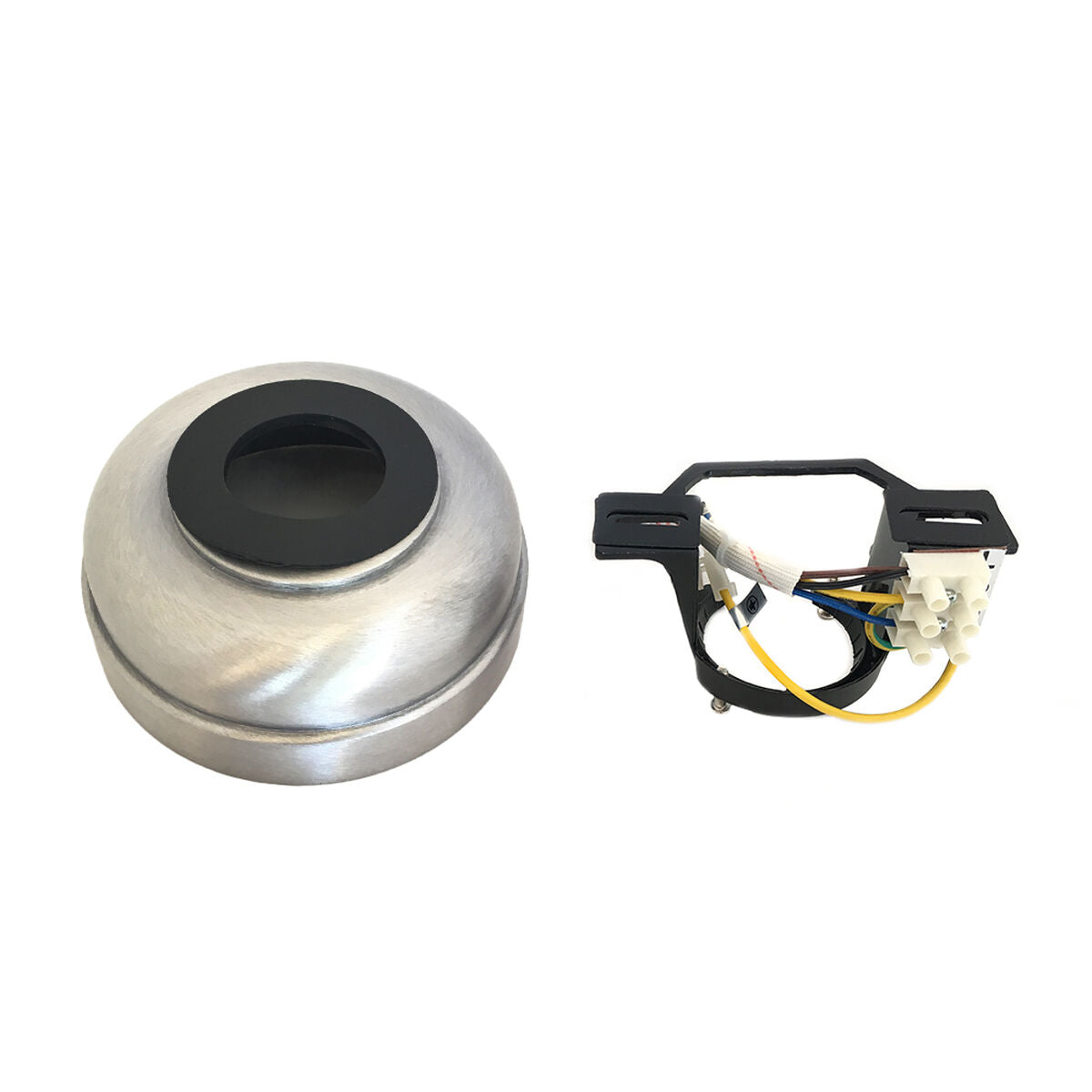 Rosone EDM 33807 Ricambio Ø 131 x 56 mm Argentato Alluminio