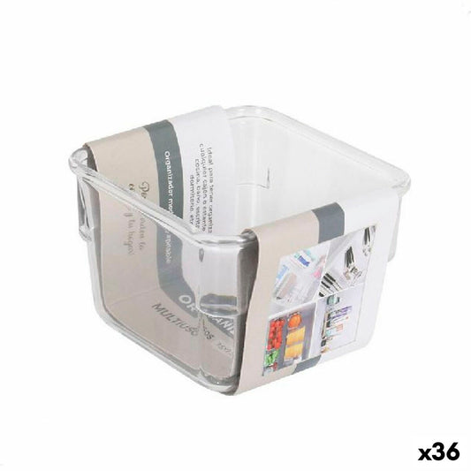 Secchio organizzatore Confortime polistirene 8 x 8 x 6 cm (7,5 x 7,5 x 5,6 cm)