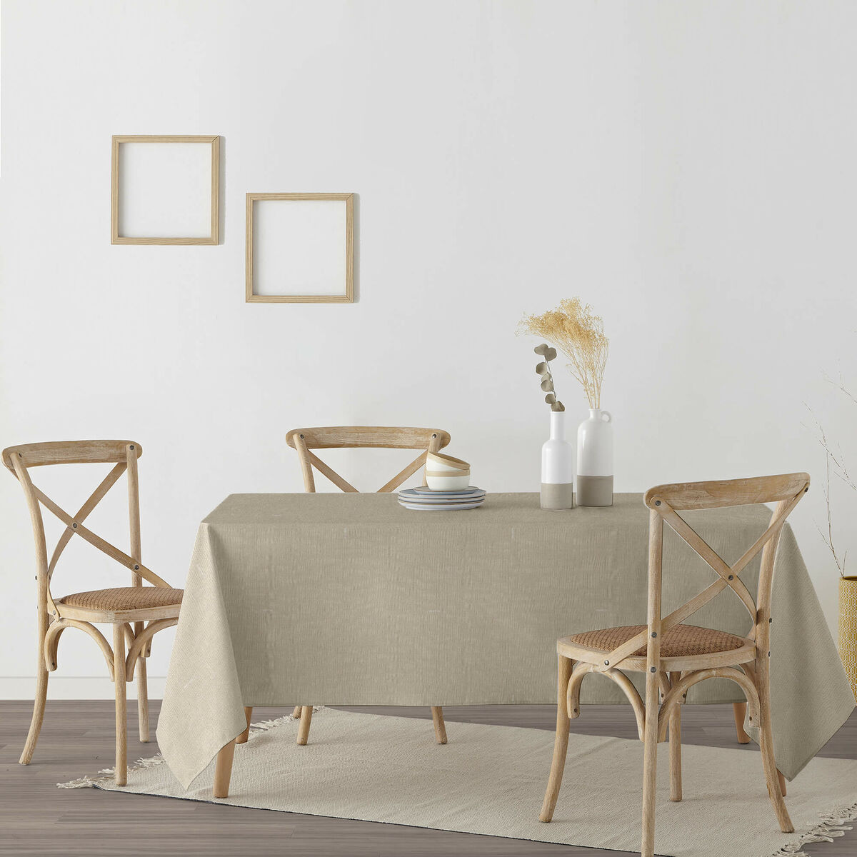 Tovaglia in resina antimacchia Belum 0400-72 140 x 140 cm