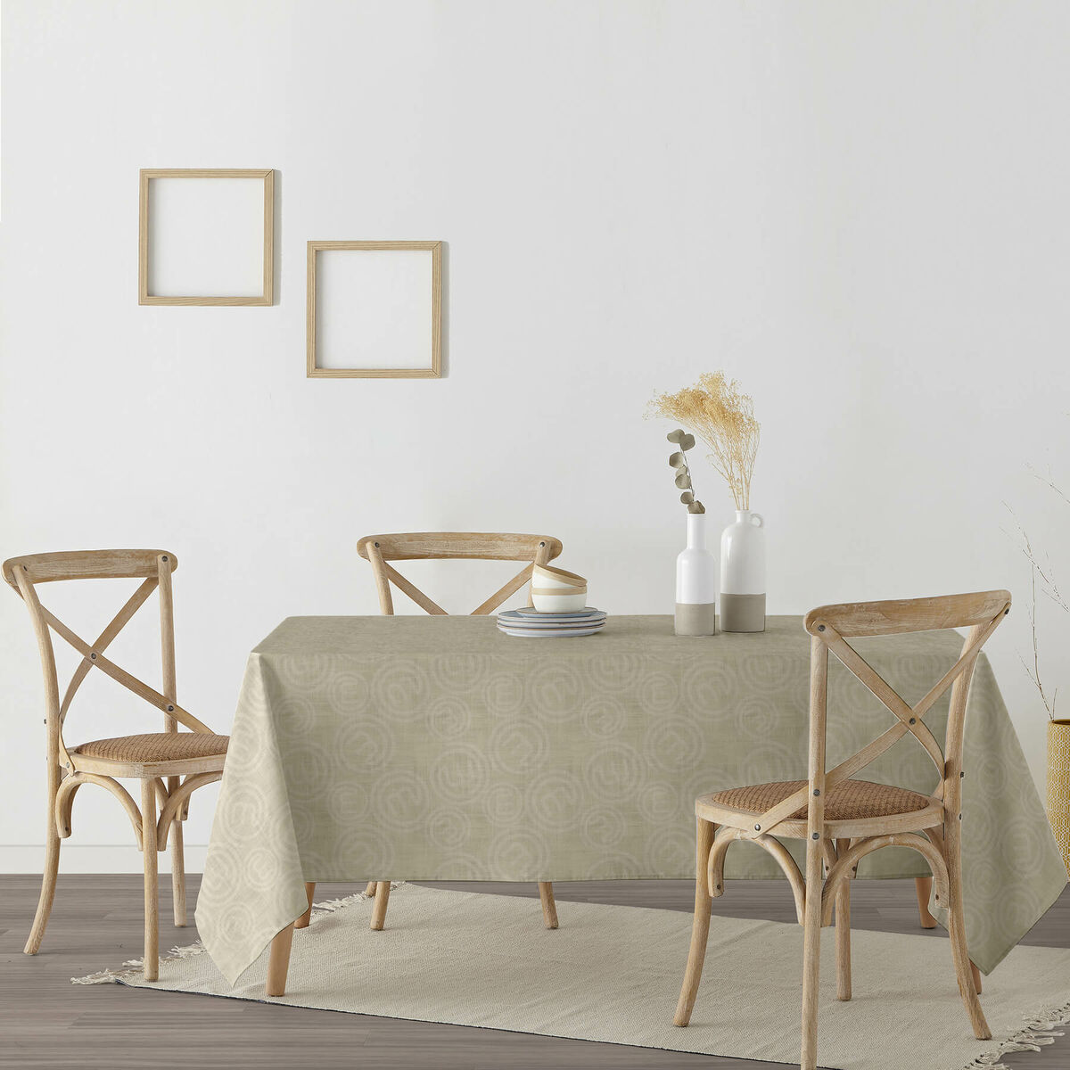Tovaglia in resina antimacchia Belum 0400-78 140 x 140 cm