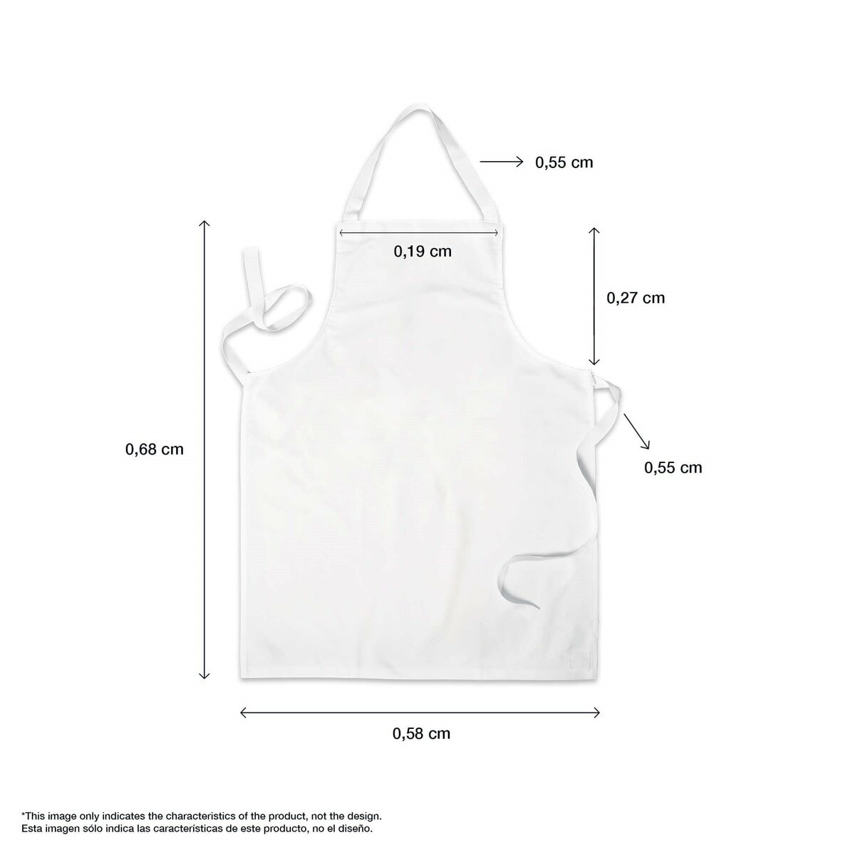Grembiule Belum 0400-72 66 x 58 cm Per bambini