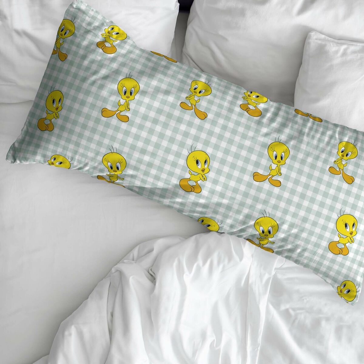 Federa Looney Tunes Tweety Vichy Verde 45 x 125 cm