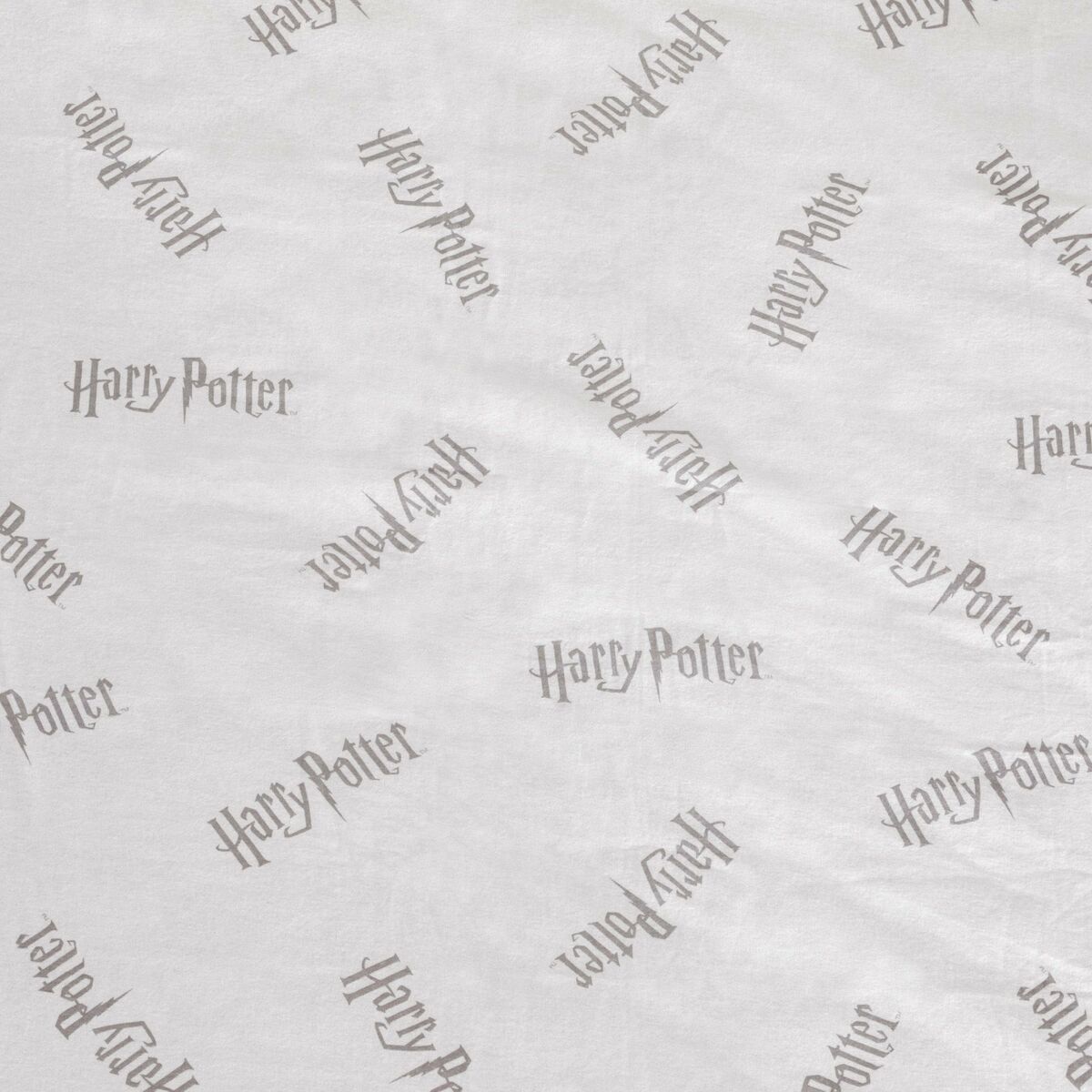 Lenzuolo con angoli Harry Potter Bianco Grigio 140 x 200 cm