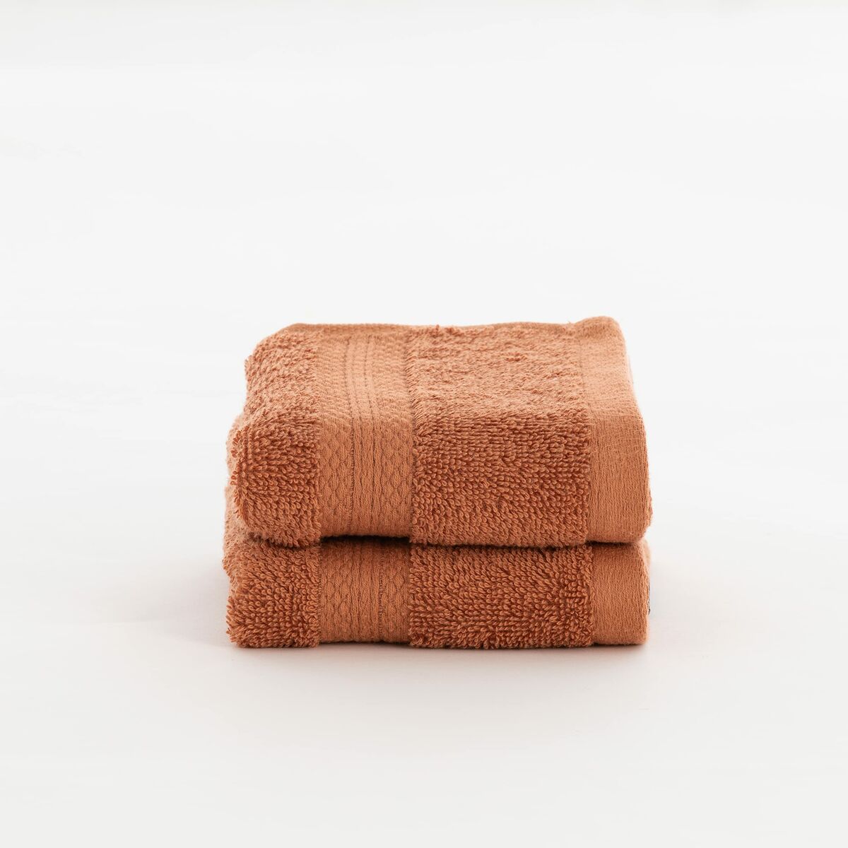 Telo da bagno Terracota Arancio 50 x 100 cm 50 x 1 x 10 cm 2 Unità