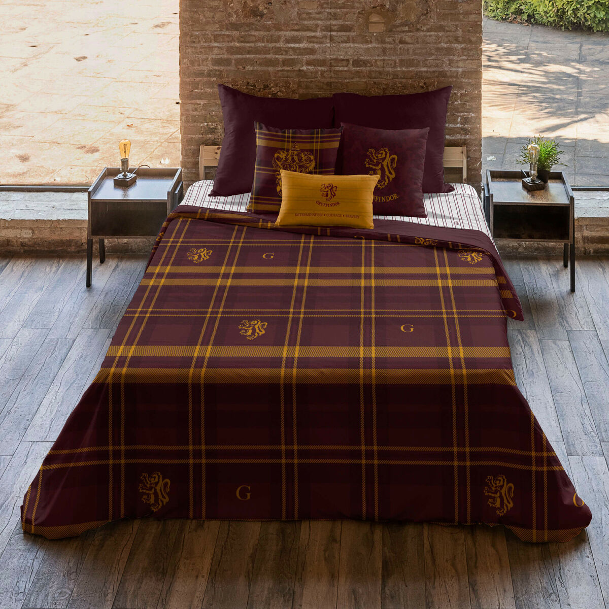 Copripiumino Harry Potter Gryffindor Ala francese 220 x 220 cm