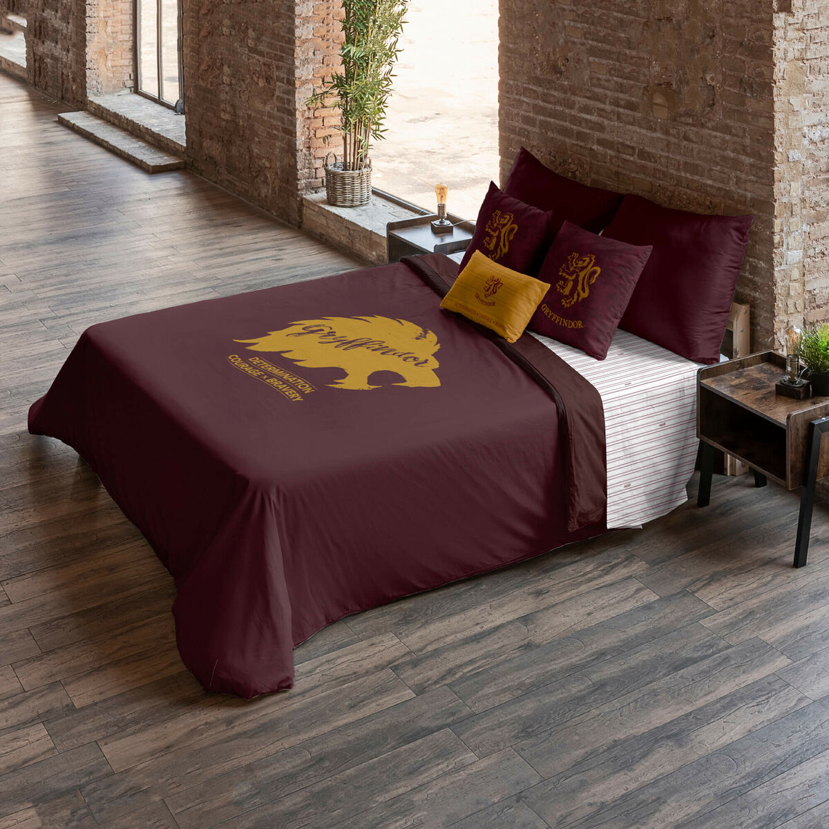Copripiumino Harry Potter Gryffindor Values Ala francese 220 x 220 cm