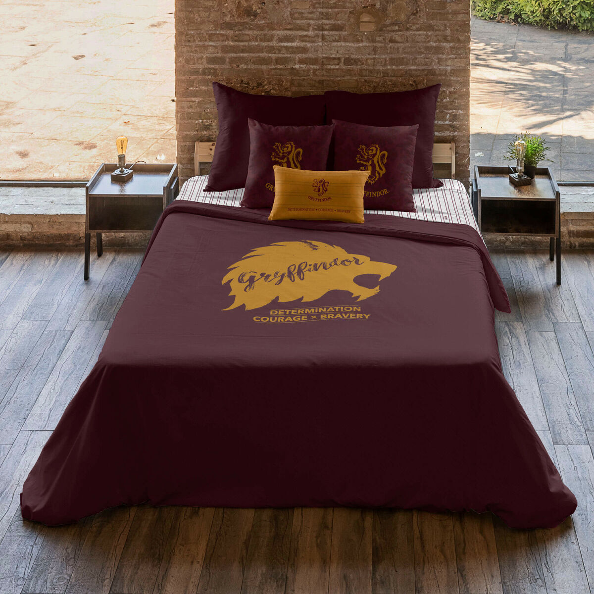 Copripiumino Harry Potter Gryffindor Values Piazza e mezza 200 x 200 cm