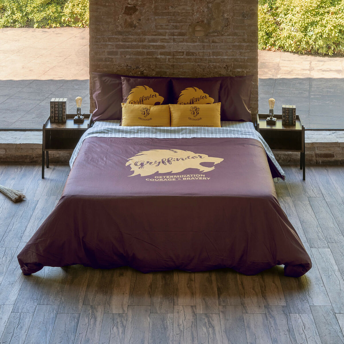 Copripiumino Harry Potter Gryffindor Values Piazza e mezza 200 x 200 cm