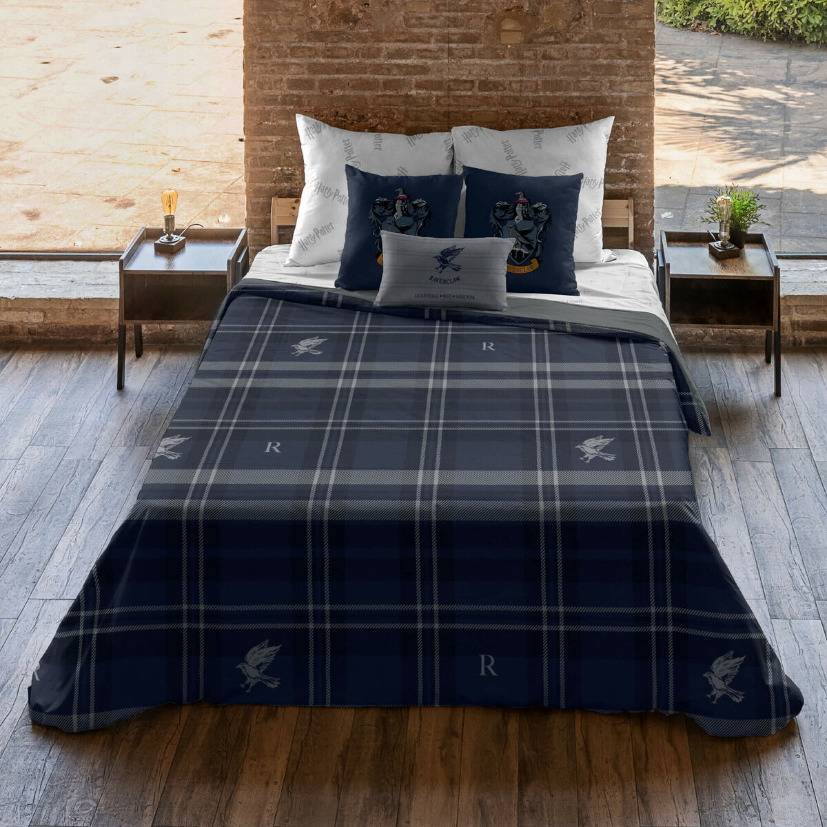 Copripiumino Harry Potter Ravenclaw Blu Marino 260 x 240 cm Osimano